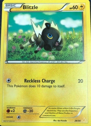 Blitzle (26/30) [XY: Trainer Kit 3 - Pikachu Libre] - The Mythic Store | 24h Order Processing