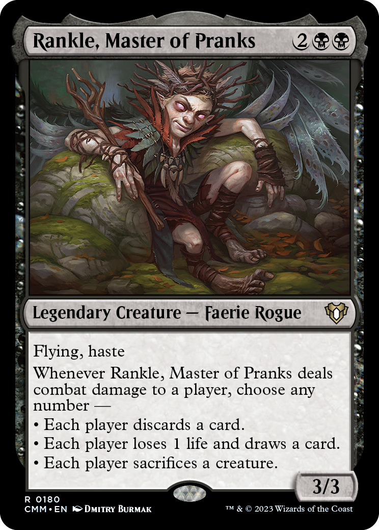 Rankle, Master of Pranks [Commander Masters] - The Mythic Store | 24h Order Processing