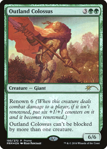 Outland Colossus [Resale Promos] - The Mythic Store | 24h Order Processing