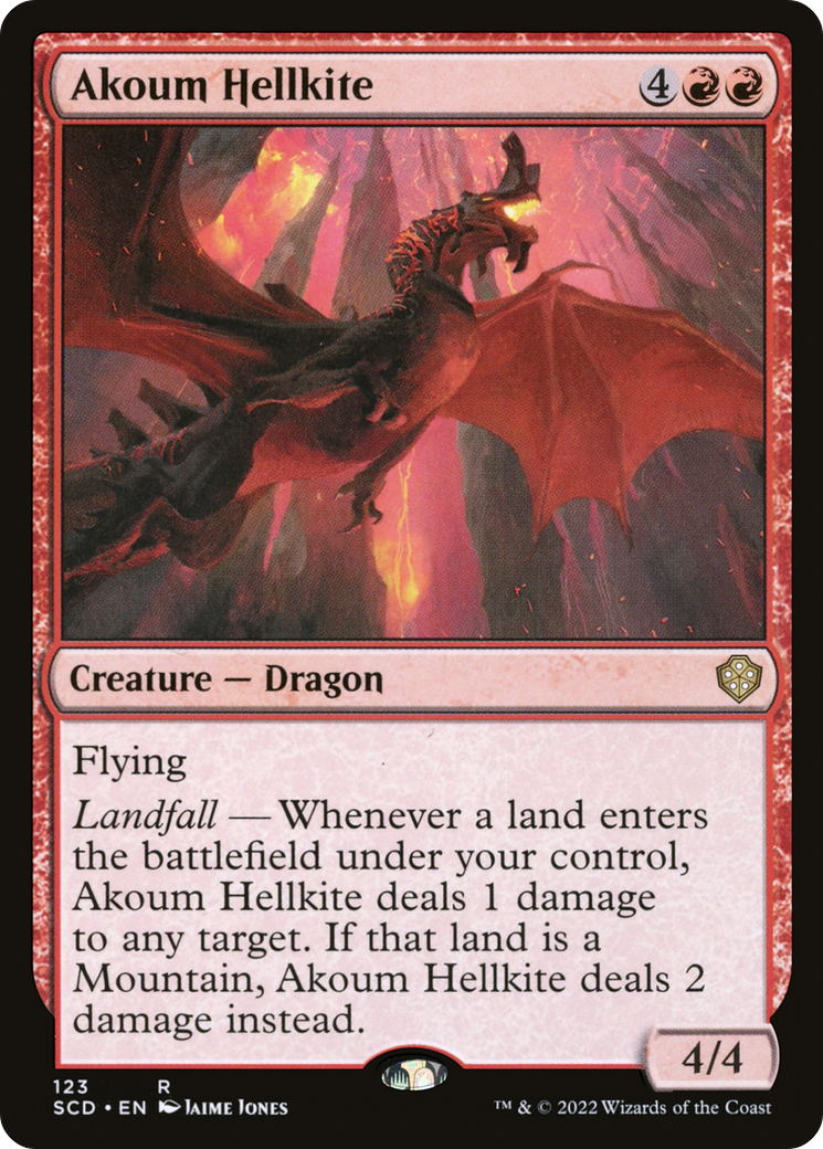 Akoum Hellkite [Starter Commander Decks] - The Mythic Store | 24h Order Processing