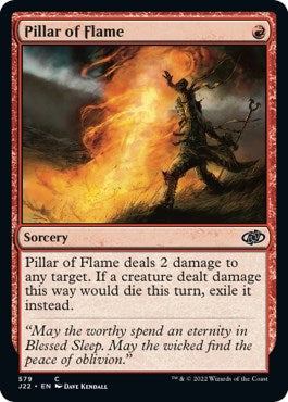 Pillar of Flame [Jumpstart 2022] - The Mythic Store | 24h Order Processing