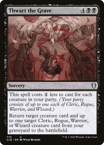 Thwart the Grave [Commander Legends: Battle for Baldur's Gate] - The Mythic Store | 24h Order Processing