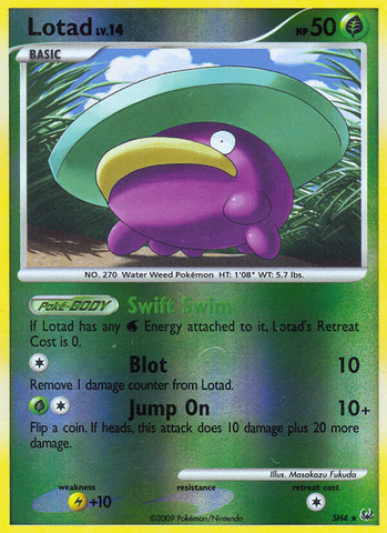 Lotad (SH4) [Platinum: Base Set] - The Mythic Store | 24h Order Processing