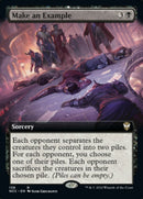 Make an Example (Extended Art) [Streets of New Capenna Commander] - The Mythic Store | 24h Order Processing