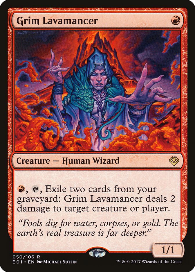 Grim Lavamancer [Archenemy: Nicol Bolas] - The Mythic Store | 24h Order Processing