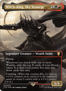 Witch-king, Sky Scourge (Borderless) (Surge Foil) [The Lord of the Rings: Tales of Middle-Earth Commander] - The Mythic Store | 24h Order Processing