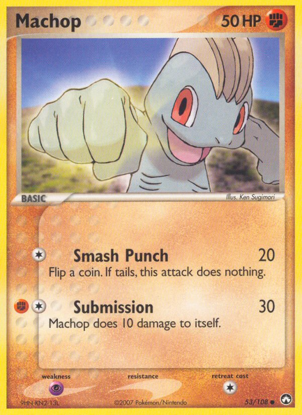 Machop (53/108) [EX: Power Keepers] - The Mythic Store | 24h Order Processing
