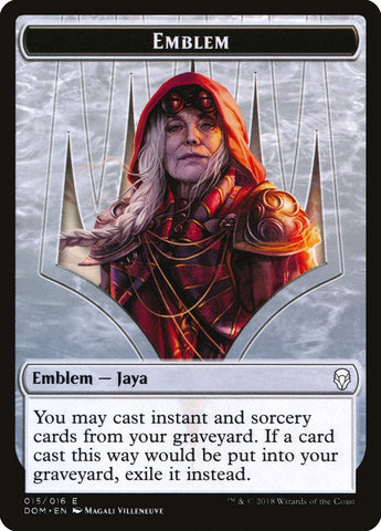 Jaya Ballard Emblem [Dominaria Tokens] - The Mythic Store | 24h Order Processing