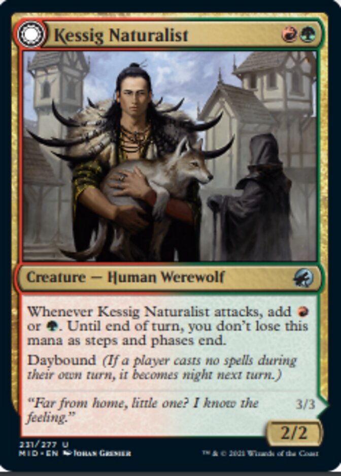 Kessig Naturalist // Lord of the Ulvenwald [Innistrad: Midnight Hunt] - The Mythic Store | 24h Order Processing