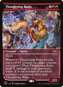Thundering Raiju (Showcase Soft Glow) [Kamigawa: Neon Dynasty] - The Mythic Store | 24h Order Processing