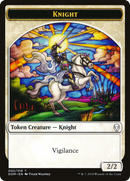 Knight Token (002/016) [Dominaria Tokens] - The Mythic Store | 24h Order Processing