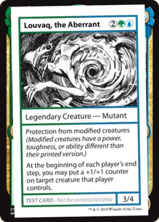 Louvaq, the Aberrant (2021 Edition) [Mystery Booster Playtest Cards] - The Mythic Store | 24h Order Processing