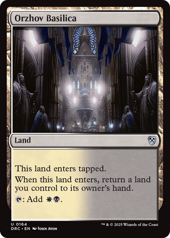 Orzhov Basilica [Aetherdrift Commander] - The Mythic Store | 24h Order Processing