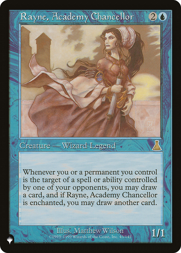 Rayne, Academy Chancellor [The List] - The Mythic Store | 24h Order Processing