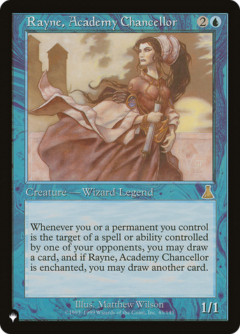 Rayne, Academy Chancellor [The List] - The Mythic Store | 24h Order Processing