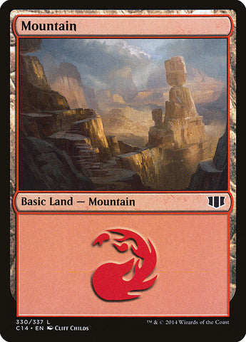 Mountain (330) [Commander 2014] - The Mythic Store | 24h Order Processing