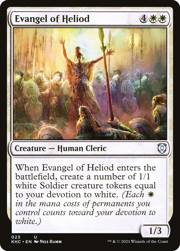 Evangel of Heliod [Kaldheim Commander] - The Mythic Store | 24h Order Processing