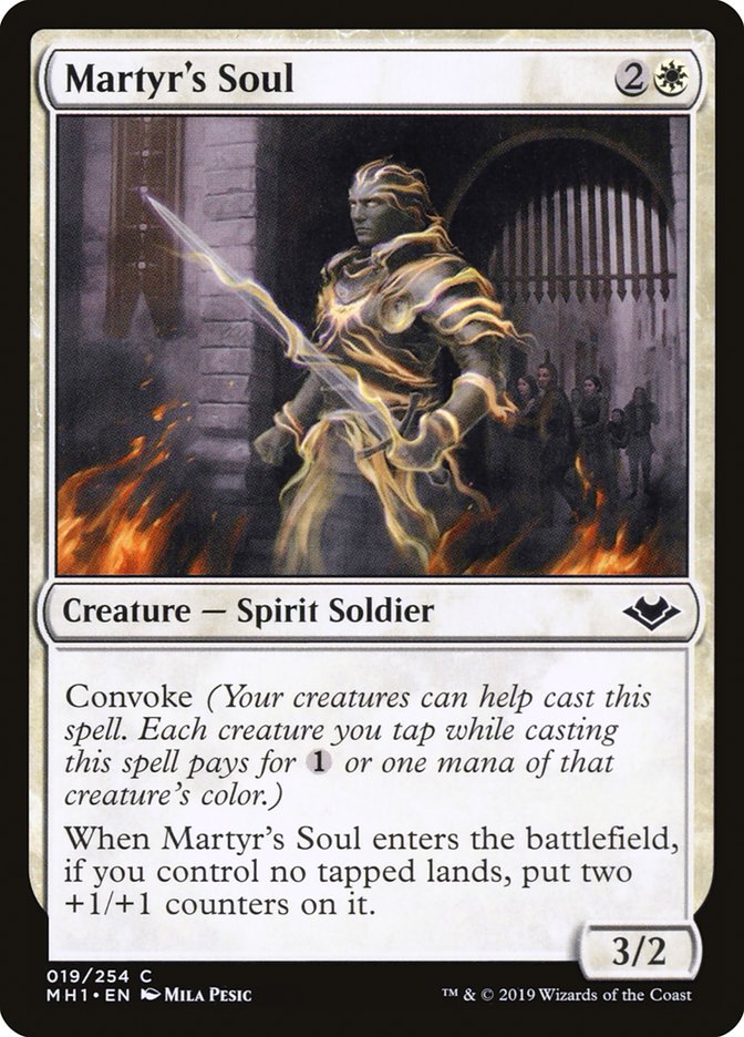 Martyr's Soul [Modern Horizons] - The Mythic Store | 24h Order Processing