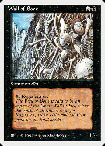 Wall of Bone [Summer Magic / Edgar] - The Mythic Store | 24h Order Processing