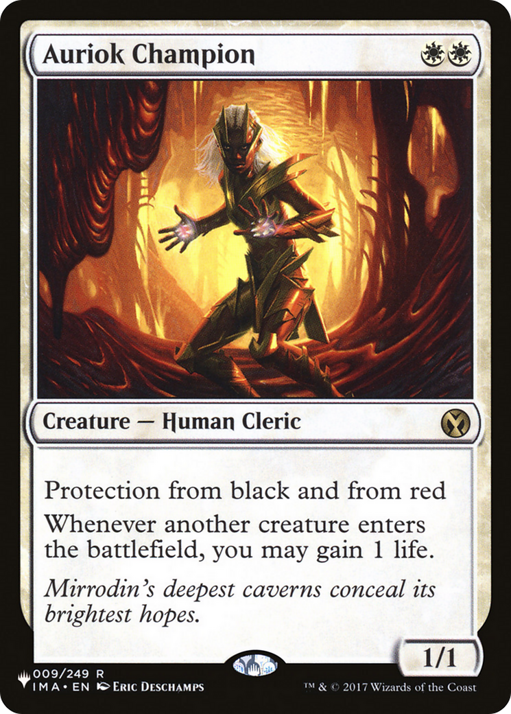 Auriok Champion [The List] - The Mythic Store | 24h Order Processing