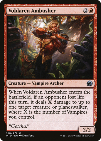Voldaren Ambusher [Innistrad: Midnight Hunt] - The Mythic Store | 24h Order Processing