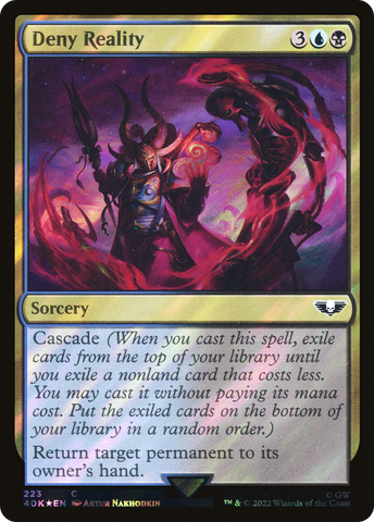 Deny Reality (Surge Foil) [Warhammer 40,000] - The Mythic Store | 24h Order Processing