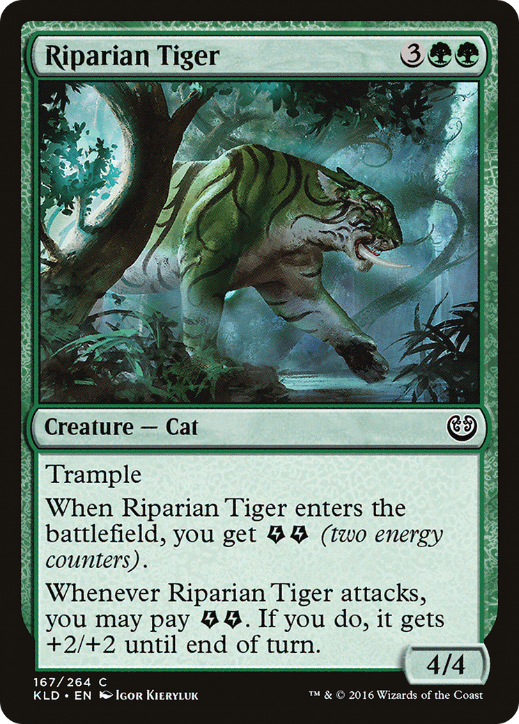 Riparian Tiger [Kaladesh] - The Mythic Store | 24h Order Processing