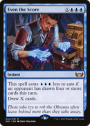 Even the Score (Promo Pack) [Streets of New Capenna Promos] - The Mythic Store | 24h Order Processing