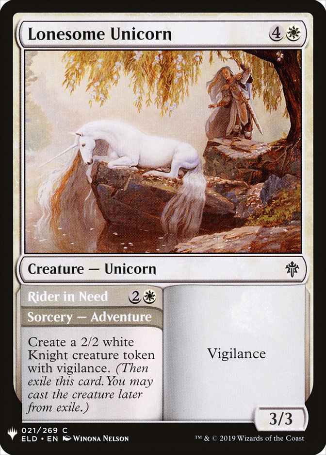Lonesome Unicorn // Rider in Need [Mystery Booster] - The Mythic Store | 24h Order Processing