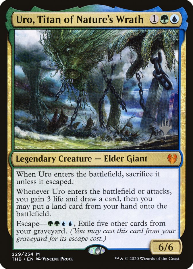 Uro, Titan of Nature's Wrath (Promo Pack) [Theros Beyond Death Promos] - The Mythic Store | 24h Order Processing