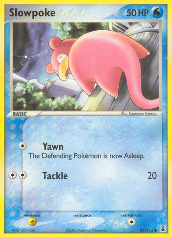 Slowpoke (83/113) [EX: Delta Species] - The Mythic Store | 24h Order Processing