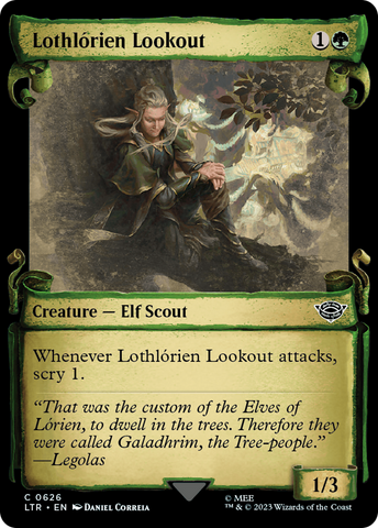 Lothlorien Lookout [The Lord of the Rings: Tales of Middle-Earth Showcase Scrolls] - The Mythic Store | 24h Order Processing