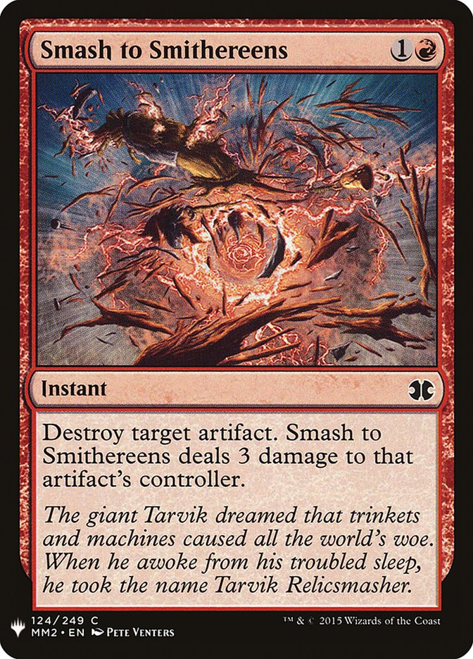 Smash to Smithereens [Mystery Booster] - The Mythic Store | 24h Order Processing