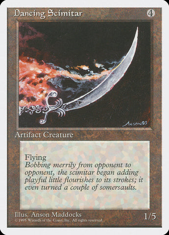 Dancing Scimitar [Fourth Edition] - The Mythic Store | 24h Order Processing