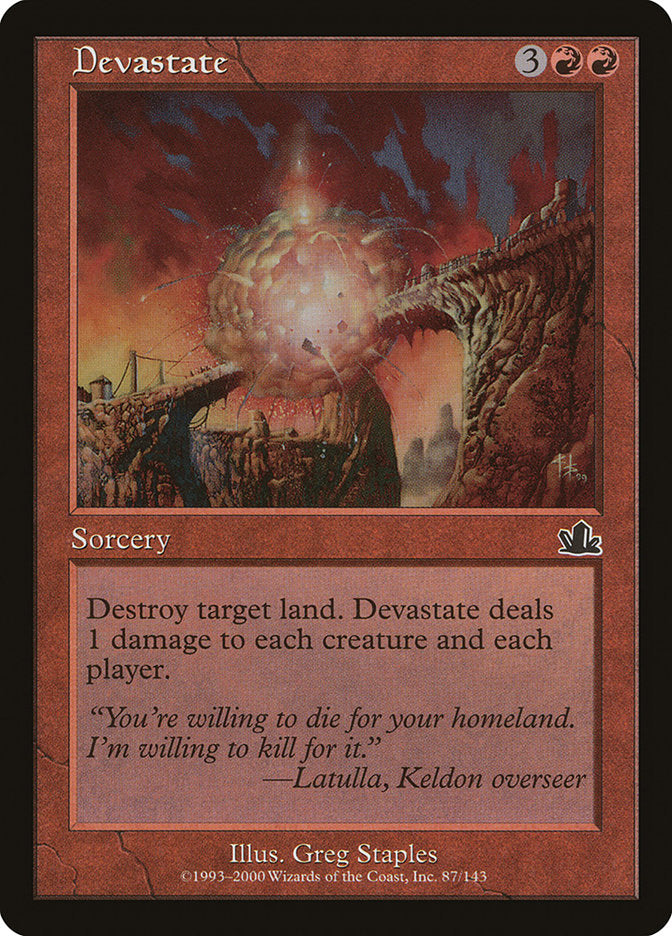Devastate [Prophecy] - The Mythic Store | 24h Order Processing