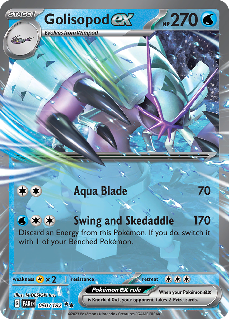 Golisopod ex (050/182) [Scarlet & Violet: Paradox Rift] - The Mythic Store | 24h Order Processing