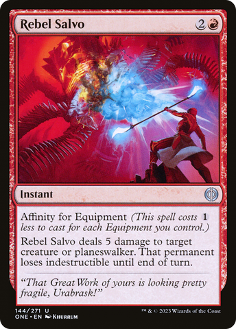 Rebel Salvo [Phyrexia: All Will Be One] - The Mythic Store | 24h Order Processing