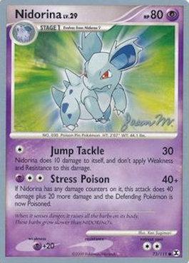 Nidorina LV.29 (73/111) (Queengar - Jason Martinez) [World Championships 2009] - The Mythic Store | 24h Order Processing