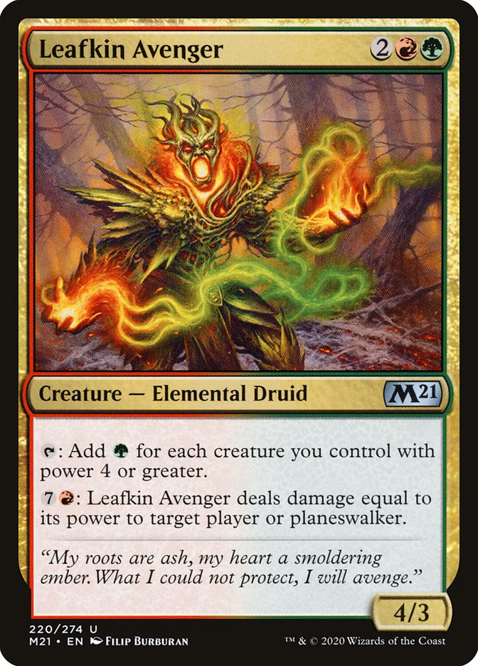 Leafkin Avenger [Core Set 2021] - The Mythic Store | 24h Order Processing