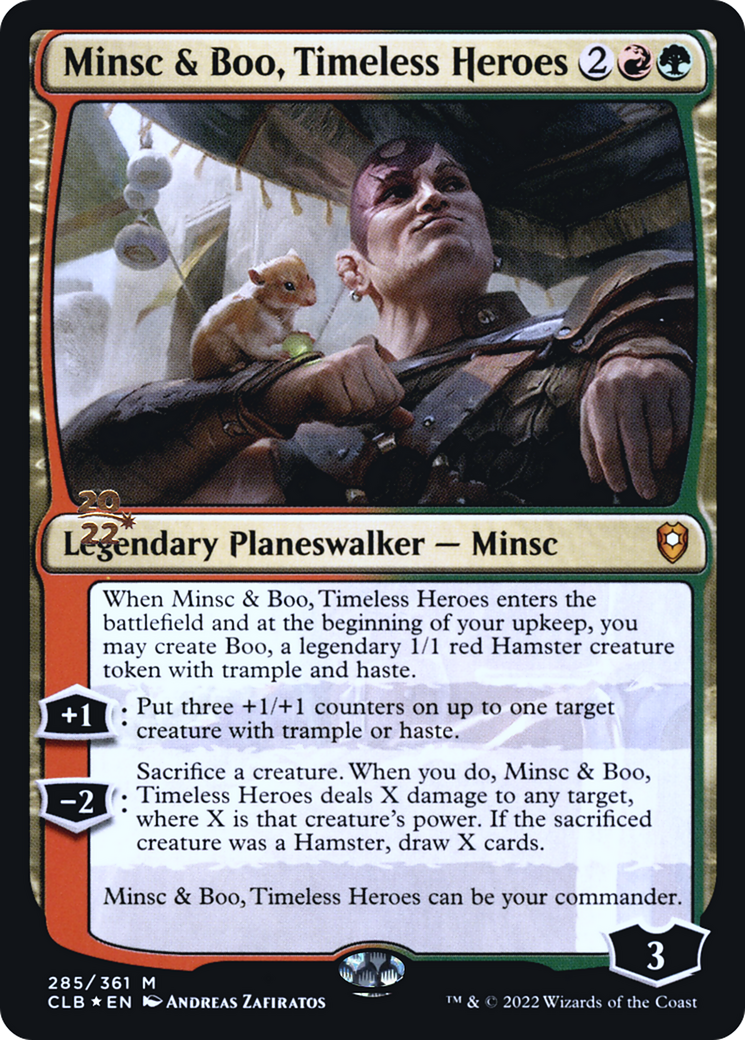 Minsc & Boo, Timeless Heroes (Promo Pack) [The Lost Caverns of Ixalan Promos] - The Mythic Store | 24h Order Processing