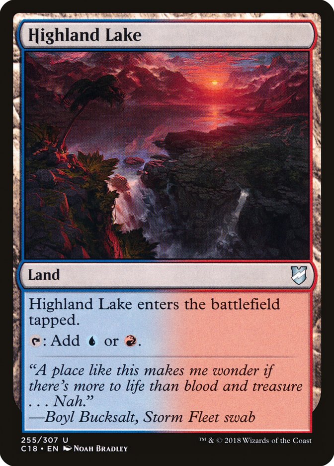 Highland Lake [Commander 2018] - The Mythic Store | 24h Order Processing