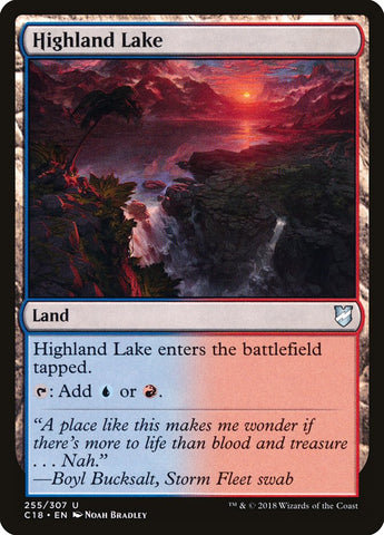 Highland Lake [Commander 2018] - The Mythic Store | 24h Order Processing