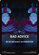 Bad Advice Theme Card [Avatar: The Last Airbender Tokens] - The Mythic Store | 24h Order Processing