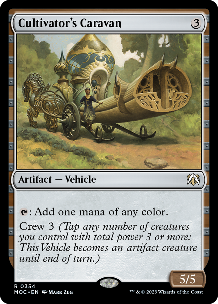 Cultivator's Caravan [March of the Machine Commander] - The Mythic Store | 24h Order Processing