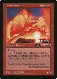 Crimson Hellkite (Oversized) [Oversize Cards] - The Mythic Store | 24h Order Processing