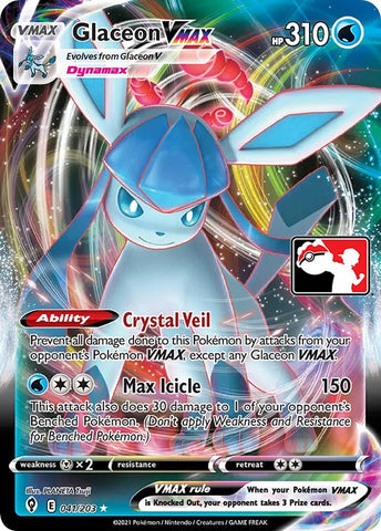 Glaceon VMAX (041/203) [Prize Pack Series One] - The Mythic Store | 24h Order Processing