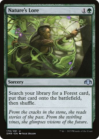 Nature's Lore [Dominaria Remastered] - The Mythic Store | 24h Order Processing