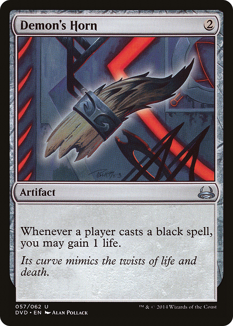 Demon's Horn (Divine vs. Demonic) [Duel Decks Anthology] - The Mythic Store | 24h Order Processing
