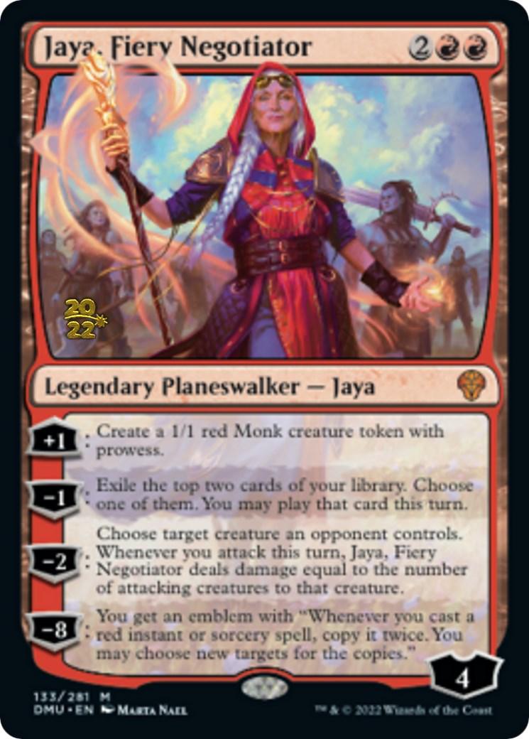 Jaya, Fiery Negotiator [Dominaria United Prerelease Promos] - The Mythic Store | 24h Order Processing