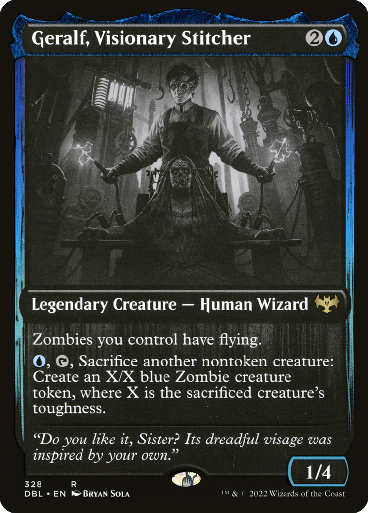 Geralf, Visionary Stitcher [Innistrad: Double Feature] - The Mythic Store | 24h Order Processing